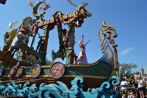 So many easter eggs hidden in this float!